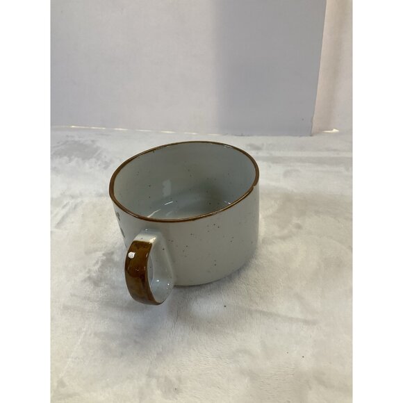 Vintage‎ Otagiri Style Soup Mug Stoneware Floral Handpainted Made In Korea - Picture 4 of 7